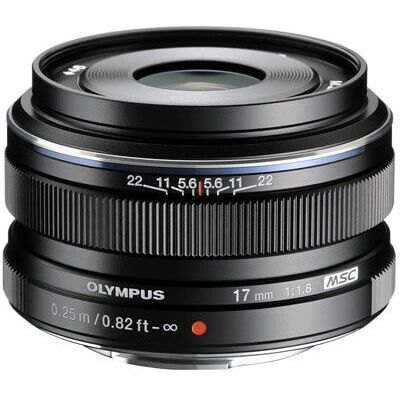 Olympus M.Zuiko Digital 17mm f/1.8 - Schwarz Olympus M.Zuiko Digital 17mm f/1.8 - Schwarz