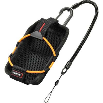 Olympus CSCH-123 Sport Držák - Fotoaparát pouzdro - Oranžové - pro Olympus TG řadu Olympus CSCH-123 Sport Držák - Fotoaparát pouzdro - Oranžové - pro Olympus TG řadu