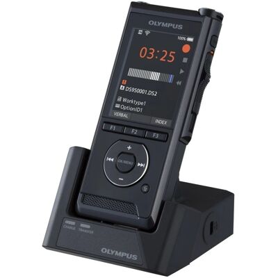 Olympus DS-9500 Digital Recorder - Wi-Fi, 256-bit Encryption, 2.4-inch Display Olympus DS-9500 Digital Recorder - Wi-Fi, 256-bit Encryption, 2.4-inch Display