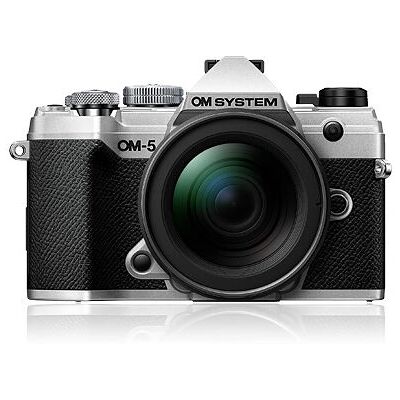 OM System OM-5 - Kit 12-45mm Argent - Publicité OM System OM-5 - Kit 12-45mm Argent - Publicité