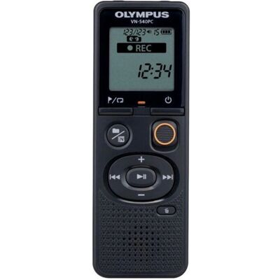 Olympus Diktiergerät VN-540PC - Digitales Mikrofon, 4GB, Schwarz Olympus Diktiergerät VN-540PC - Digitales Mikrofon, 4GB, Schwarz