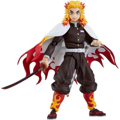 Figurine d'action Max Factory Kyojuro Rengoku - Série Demon Slayer - Publicité Figurine d'action Max Factory Kyojuro Rengoku - Série Demon Slayer - Publicité