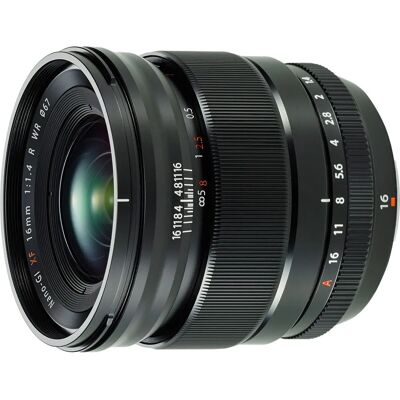 Fujifilm Fujifilm XF 16mm F/1.4 R WR Lente grande angular Fujifilm Fujifilm XF 16mm F/1.4 R WR Lente grande angular