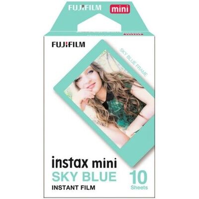 Fujifilm Mini Instax Blau Kompaktfoto Film - Sofortbildfilm Fujifilm Mini Instax Blau Kompaktfoto Film - Sofortbildfilm