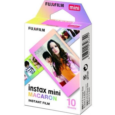 Filme instantâneo Fujifilm Instax Mini Macaron - 10 folhas Filme instantâneo Fujifilm Instax Mini Macaron - 10 folhas