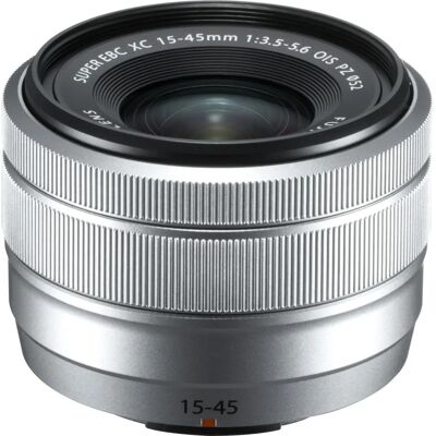 Fujifilm Fujinon XC 15-45mm F3.5-5.6 OIS PZ Silber - Kameraobjektiv Fujifilm Fujinon XC 15-45mm F3.5-5.6 OIS PZ Silber - Kameraobjektiv