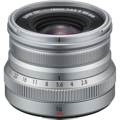 Fujifilm XF16mm F2,8R WR - Weitwinkelobjektiv - Silber Fujifilm XF16mm F2,8R WR - Weitwinkelobjektiv - Silber