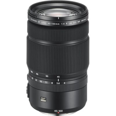 Objetiva FUJIFILM 45-100Mm 1:4.0 Gf R Lm Ois Wr 16639487 Schwarz Objetiva FUJIFILM 45-100Mm 1:4.0 Gf R Lm Ois Wr 16639487 Schwarz