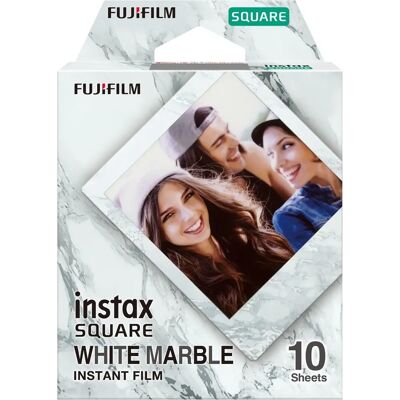 Fujifilm Biała Marmur Instax Square - 10 Arkuszy Fujifilm Biała Marmur Instax Square - 10 Arkuszy