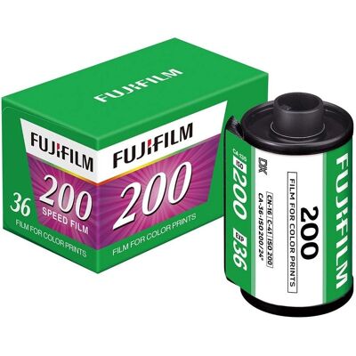Fujifilm 200 35mm Colour Film - 36 Exposures Fujifilm 200 35mm Colour Film - 36 Exposures
