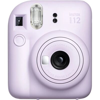 Fujifilm Instax Mini 12 Fialová - Ihneď fotoaparát se zrcátkem na selfie & makro Fujifilm Instax Mini 12 Fialová - Ihneď fotoaparát se zrcátkem na selfie & makro