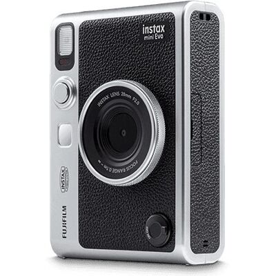 Fujifilm Instax mini Evo - Preto Tipo C - Câmera Instantânea Fujifilm Instax mini Evo - Preto Tipo C - Câmera Instantânea