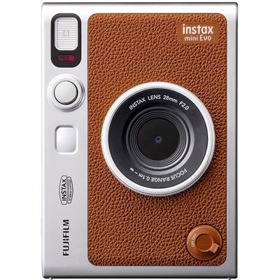 Fujifilm - Instax Mini Evo - Καφέ - Ψηφιακή Αμεση Κάμερα Fujifilm - Instax Mini Evo - Καφέ - Ψηφιακή Αμεση Κάμερα
