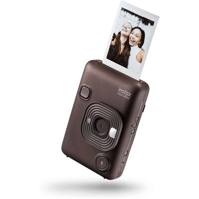 Fujifilm - instax mini LiPlay - Deep Bronze - 2.7 LCD - Hybrid Fujifilm - instax mini LiPlay - Deep Bronze - 2.7 LCD - Hybrid
