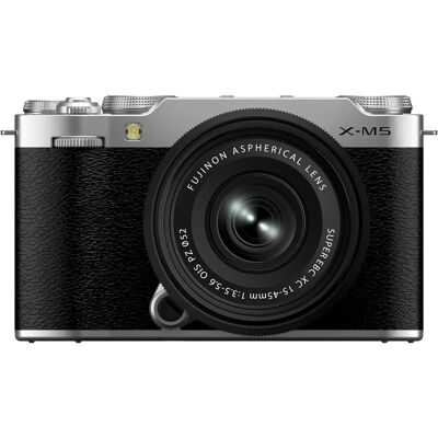 Fujifilm X-M5 - Kit 15-45mm Zilver Fujifilm X-M5 - Kit 15-45mm Zilver