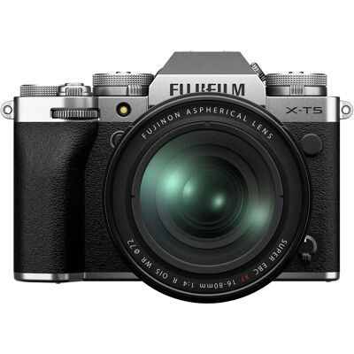Appareil photo compact Fujifilm X-T5 - 40,2 MP, 6K Vidéo, Argent - Publicité Appareil photo compact Fujifilm X-T5 - 40,2 MP, 6K Vidéo, Argent - Publicité