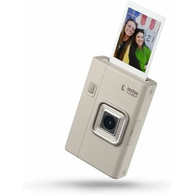 Fujifilm Instax Mini LiPlay+ Hybridkamera - Beige Sand Fujifilm Instax Mini LiPlay+ Hybridkamera - Beige Sand
