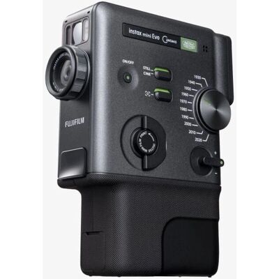 Fujifilm Instax Mini Evo Cinema - Υβριδική φωτογραφική μηχανή, 3-σε-1, Μαύρο Fujifilm Instax Mini Evo Cinema - Υβριδική φωτογραφική μηχανή, 3-σε-1, Μαύρο