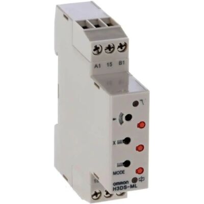 Minuterie Omron H3DSMLACDC - Multifonction 8 Modes - Publicité Minuterie Omron H3DSMLACDC - Multifonction 8 Modes - Publicité