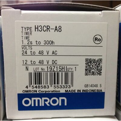 Minuterie Omron - Modèle H3CRA8AC2 - Multifonction à État Solide - 48x48mm - Publicité Minuterie Omron - Modèle H3CRA8AC2 - Multifonction à État Solide - 48x48mm - Publicité