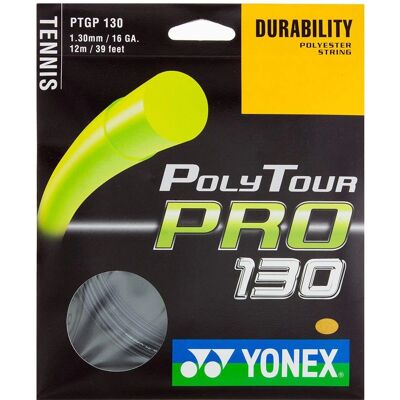 Fausse Yonex Polytour Pro 12M - Corde de tennis - Publicité Fausse Yonex Polytour Pro 12M - Corde de tennis - Publicité
