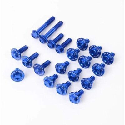 Zeta Plastics Juego de Tornillos Azul Yamaha Yz 125/250 (2008-2021) - Kit Zeta Plastics Juego de Tornillos Azul Yamaha Yz 125/250 (2008-2021) - Kit