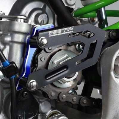 Cubierta Protectora Zeta de Piñón Delantero - Azul - Kawasaki KX 450F/250F/250 - Protección de Piñón Cubierta Protectora Zeta de Piñón Delantero - Azul - Kawasaki KX 450F/250F/250 - Protección de Piñón