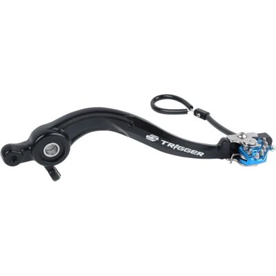 Pedal de freno ZETA Trigger - Azul - Partes de motocicleta Pedal de freno ZETA Trigger - Azul - Partes de motocicleta