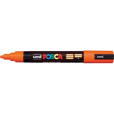 Marqueur Uni-Ball PC-5M Orange - Marqueur Marqueur Uni-Ball PC-5M Orange - Marqueur