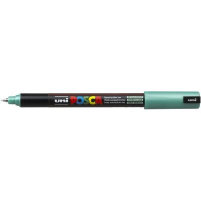 Uni-Ball Posca PC-1MR Metallic Green Marker - Marker, Fine Tip, Versatile Uni-Ball Posca PC-1MR Metallic Green Marker - Marker, Fine Tip, Versatile