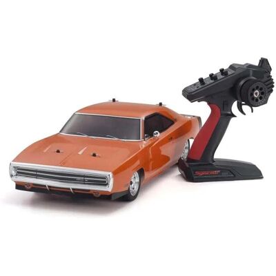 Kyosho Fazer MK2 Dodge Charger 1970 - Oranje - 1:10 - 4WD RC car Kyosho Fazer MK2 Dodge Charger 1970 - Oranje - 1:10 - 4WD RC car