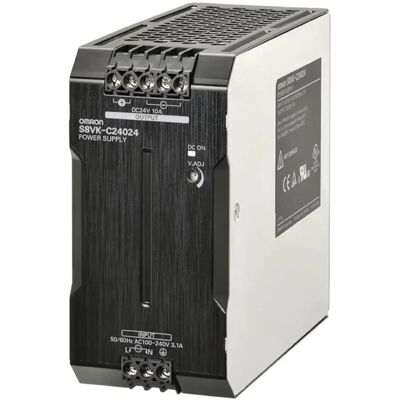 Alimentation Omron S8VK-C 24V 10A - Rail DIN - Publicité Alimentation Omron S8VK-C 24V 10A - Rail DIN - Publicité