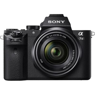 Sony α Alpha 7 II Cámara de Fotograma Completo 24.3 MP - Negro Sony α Alpha 7 II Cámara de Fotograma Completo 24.3 MP - Negro