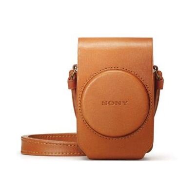 Sony Läder Kameraväska för RX100-serien - Skydd & Enkel Tillgång Sony Läder Kameraväska för RX100-serien - Skydd & Enkel Tillgång