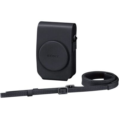 Sony LCSRXG - Läderfodral för RX100 - Svart Sony LCSRXG - Läderfodral för RX100 - Svart