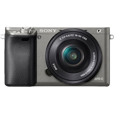 Sony α ILCE-6000 Kompaktkamera - 24,3 MP, Schwarz Sony α ILCE-6000 Kompaktkamera - 24,3 MP, Schwarz