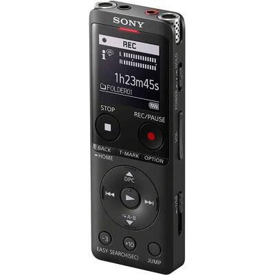 Enregistreur vocal Sony ICD-UX570 Noir - Bluetooth, 4 Go - Publicité Enregistreur vocal Sony ICD-UX570 Noir - Bluetooth, 4 Go - Publicité