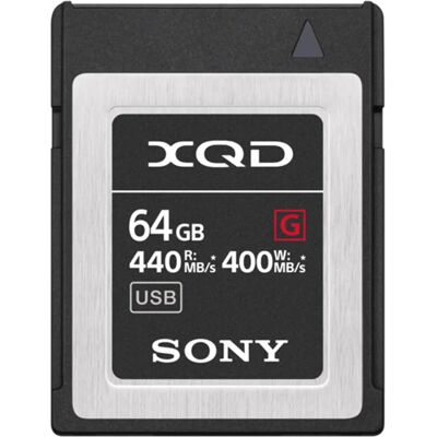 Sony 64GB XQD G-Serie Speicherkarte - Hochgeschwindigkeits 4K Video Sony 64GB XQD G-Serie Speicherkarte - Hochgeschwindigkeits 4K Video