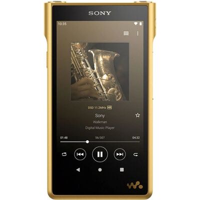 Sony Walkman Signature Series MP4-spelare - 256 GB Svart, Guld Sony Walkman Signature Series MP4-spelare - 256 GB Svart, Guld