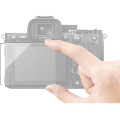 Sony PCK-LG3 Transparentes Glas-Displayschutz - Kameraschutz Sony PCK-LG3 Transparentes Glas-Displayschutz - Kameraschutz