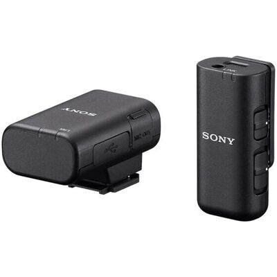 Système micro sans fil Sony ECM-W3S - Microphone, Noir, Compact Système micro sans fil Sony ECM-W3S - Microphone, Noir, Compact