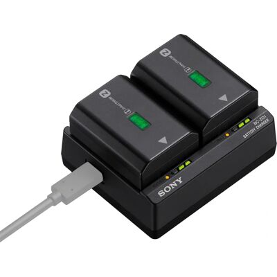 Sony Ladegerät BC-ZD1 - Doppel USB-C für NP-FZ100 Batterien Sony Ladegerät BC-ZD1 - Doppel USB-C für NP-FZ100 Batterien