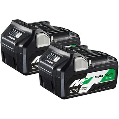 Hitachi Hikoki 373788 Conjunto de 2 baterias multi-volts - 36V/18V Hitachi Hikoki 373788 Conjunto de 2 baterias multi-volts - 36V/18V
