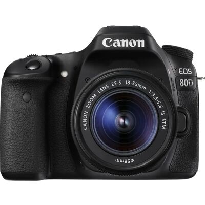 Canon EOS 80D - Kit Appareil Photo Reflex Numérique 24,2 MP APS-C - Publicité Canon EOS 80D - Kit Appareil Photo Reflex Numérique 24,2 MP APS-C - Publicité
