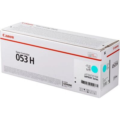 Toner Ciano Canon 053H - Cartuccia Originale Toner Ciano Canon 053H - Cartuccia Originale