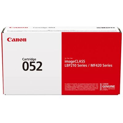Canon 052 Tonerpatron - Svart - Opptil 3100 sider Canon 052 Tonerpatron - Svart - Opptil 3100 sider