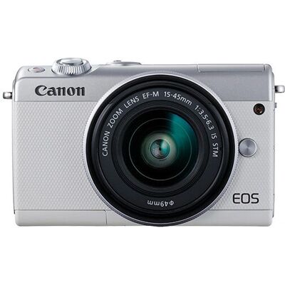 Canon EOS M100 Blanc - Caméra 24,2MP, Wi-Fi, Compacte Canon EOS M100 Blanc - Caméra 24,2MP, Wi-Fi, Compacte
