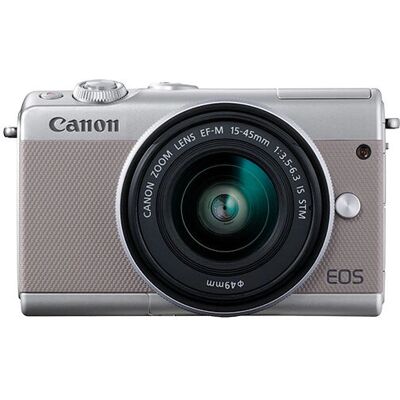 Canon EOS M100 - Caméra CMOS 24,2 MP Argent Canon EOS M100 - Caméra CMOS 24,2 MP Argent