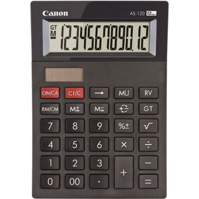 Calculadora Canon 4722C003 - Impresión en Escritorio - Color Negro Calculadora Canon 4722C003 - Impresión en Escritorio - Color Negro