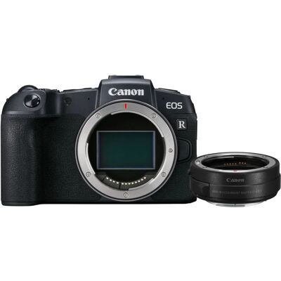 Canon EOS RP - Kompakt spegellös kamera med 26,2 MP sensor - Svart Canon EOS RP - Kompakt spegellös kamera med 26,2 MP sensor - Svart